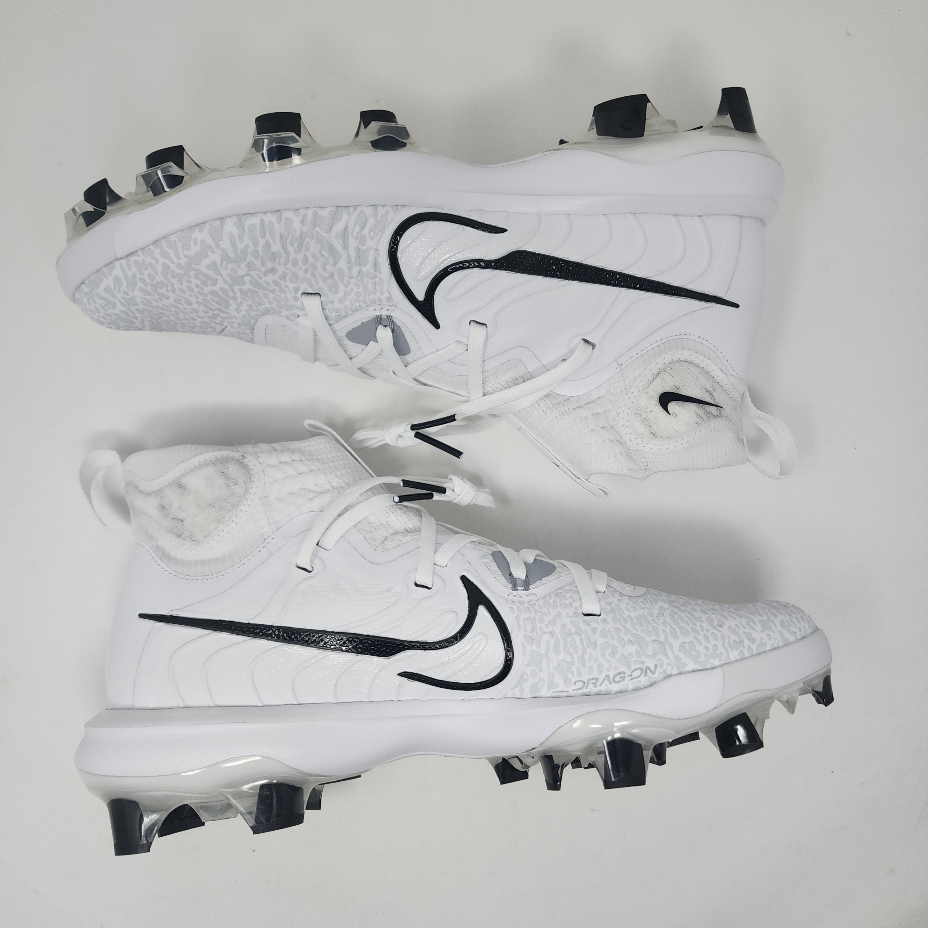 Nike Alpha Huarache Nxt Mcs White Baseball Cleats, Size 14 Bnib Dj6519-100  in 2023