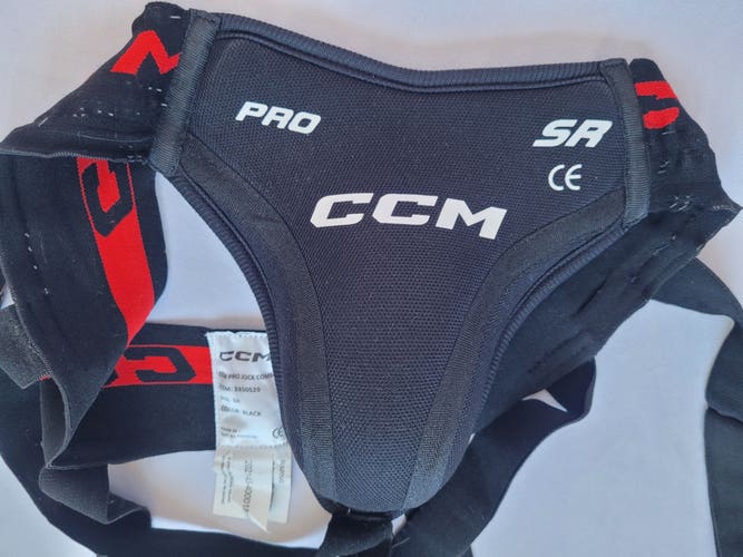 CCM Pro Jock 3-in-1 Senior pro stock jock/garter/cup combo