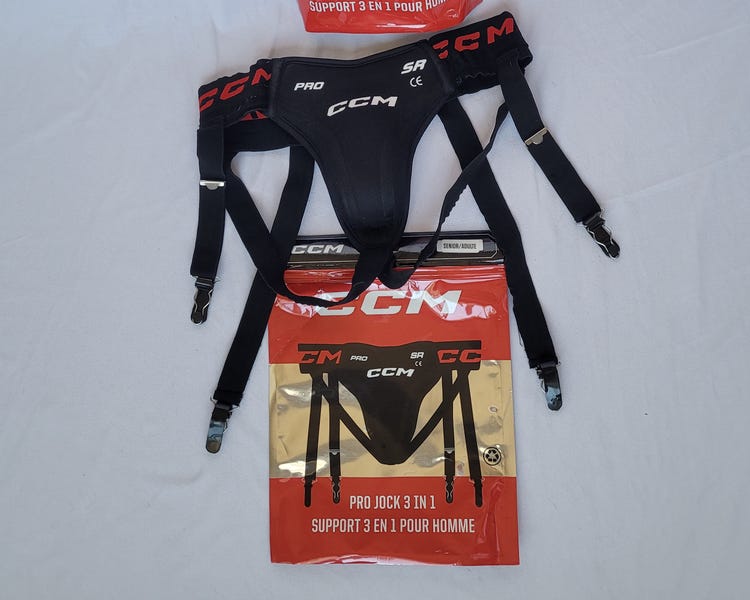 CCM Pro Jock 3-in-1 Senior pro stock jock/garter/cup combo | SidelineSwap |  Buy and Sell on SidelineSwap