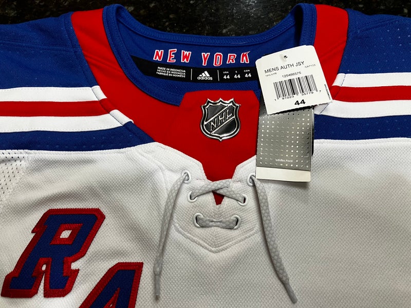 New York Rangers Blank Adidas NHL Hockey Jersey Size 46