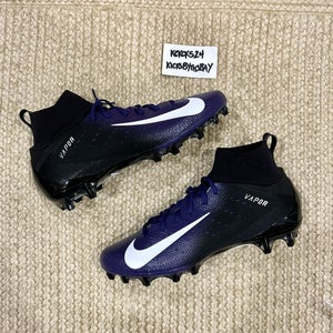 Nike Vapor Untouchable Pro 3 Football Cleats Purple AO3021-055 Mens size 12.5