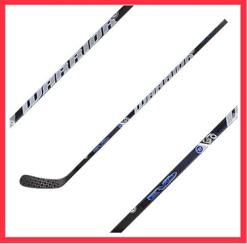 New! Warrior EVO Matte/Rubber Grip Ice Hockey Junior Stick 50 Flex W88 LH