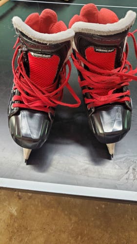 Senior Used Bauer Vapor 1X Hockey Goalie Skates Regular Width Size 8