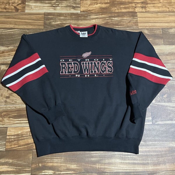 Vintage 90s Detroit Red Wings Sweatshirt Red Wings Crewneck 