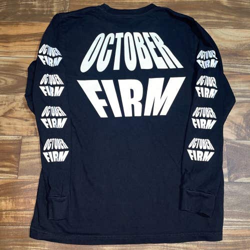 OVO Very Own October Firm Drake Long Sleeve Tour Music T-Shirt 2017 Size Large L