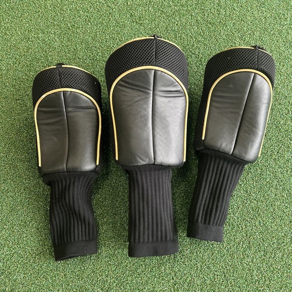 NFL New Orleans Saints Set Of 3 Golf Club Headcovers Driver And Fairways