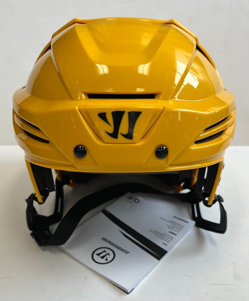 New Warrior Covert PX+ Pro stock hockey helmet PXPH6 large yellow gold