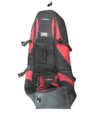 Used Maxfli Wheeled Soft Sided Travel Bag Soft Case Wheeled Golf Travel Bags