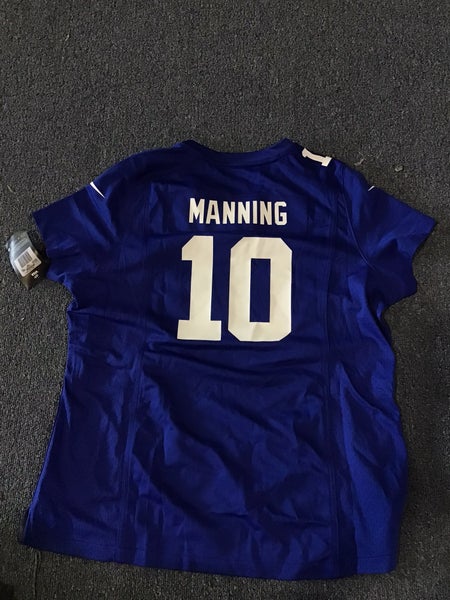 Women's New York Giants Eli Manning Nike White Game Jersey