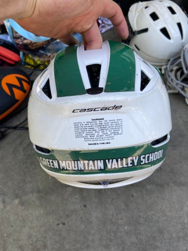 Used Cascade Cpxr Lacrosse Helmet