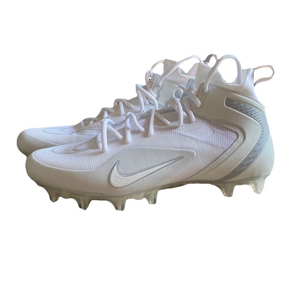 White New Size 12 (Women's 13) Nike Alpha Huarache 8 Elite