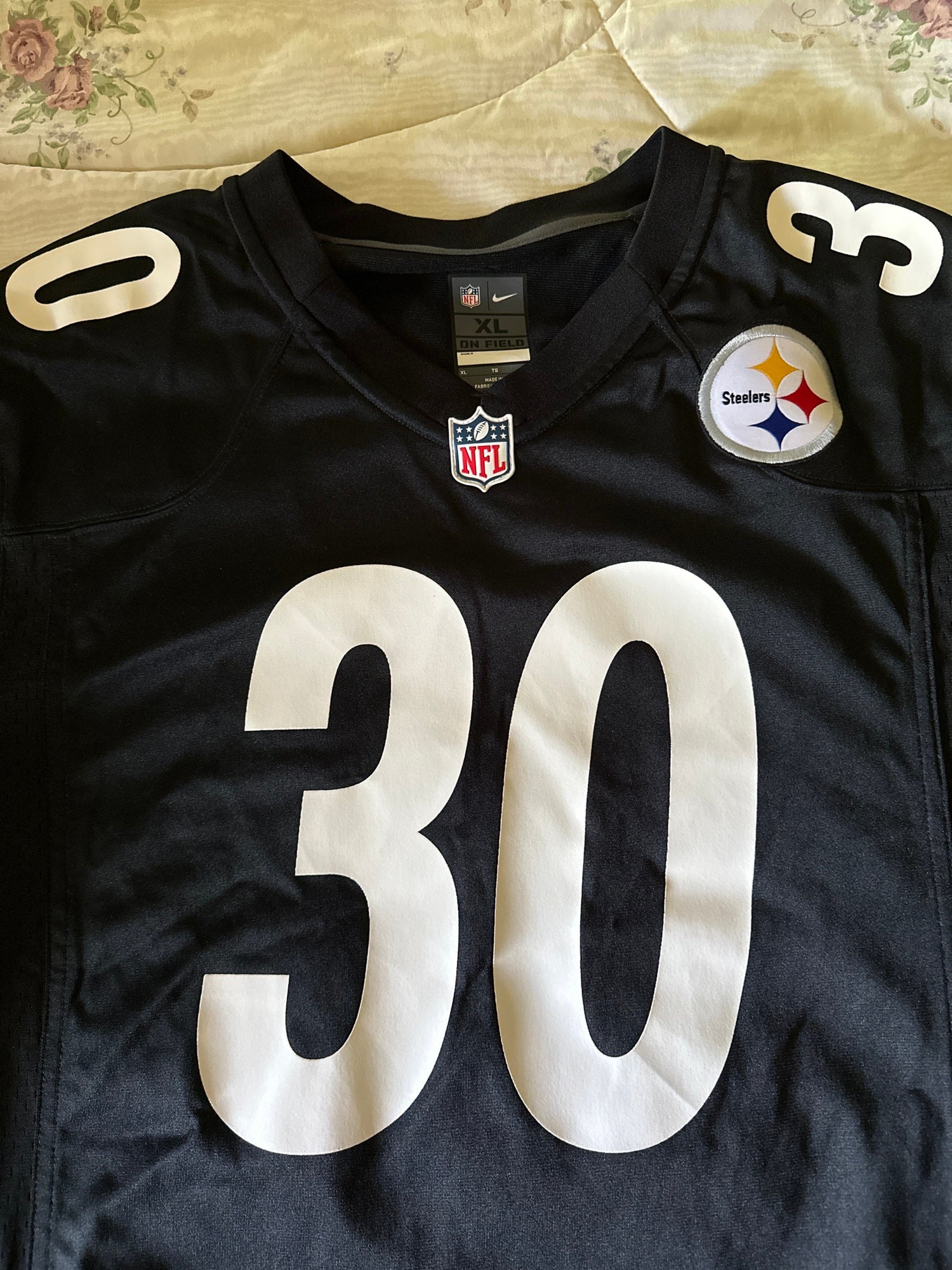 steelers authentic game jersey
