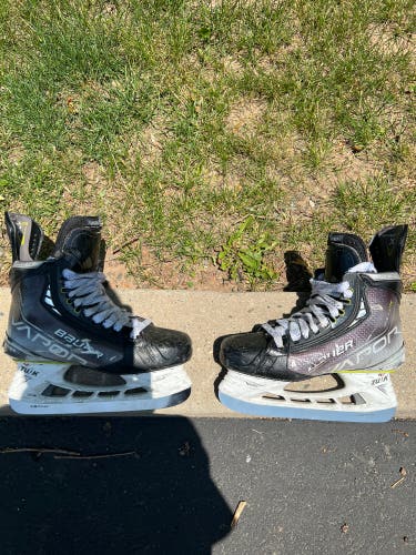 Used Bauer Fit 3 Stock Size 7.5 Vapor Hyperlite Hockey Skates