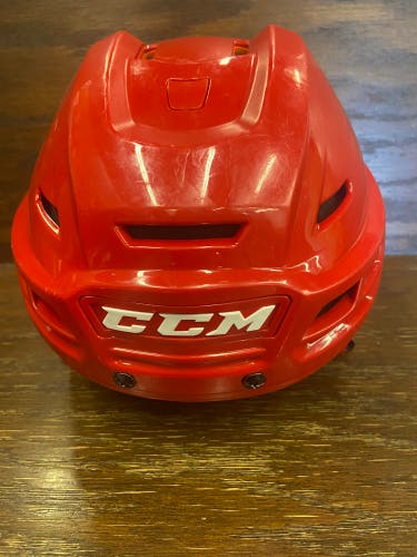 Used Medium CCM  Tacks 710 Red Helmet