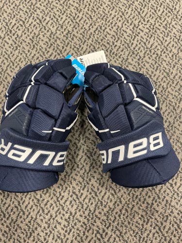 Bauer Navy Supreme 3S 15” gloves