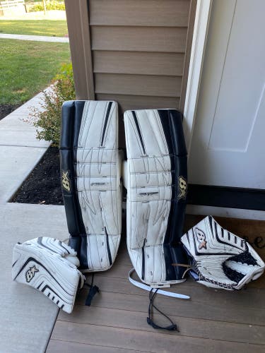 35"+2 Regular G-Netik Pro Goalie Full Set