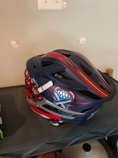 Boston Cannons MLL Lacrosse Cascade CPX Team Issued Helmet