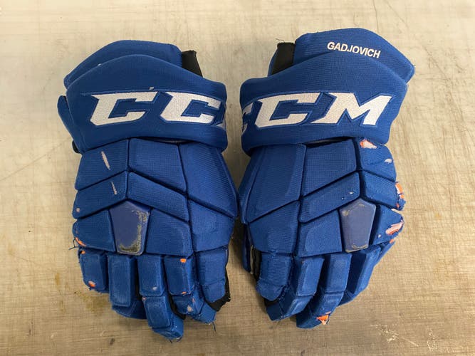 CCM TACKS HGTK Pro Stock Hockey Gloves 15" Canucks 4052