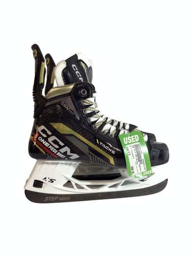 Used Ccm As-v Pro Ice Hockey Skates Size 9 D-r Regular