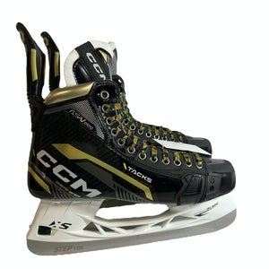 Used Ccm As-v Pro Ice Hockey Skates Size 12w