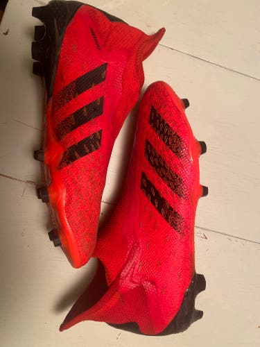 Adidas Predator Soccer Cleats Red Sz. 11.5