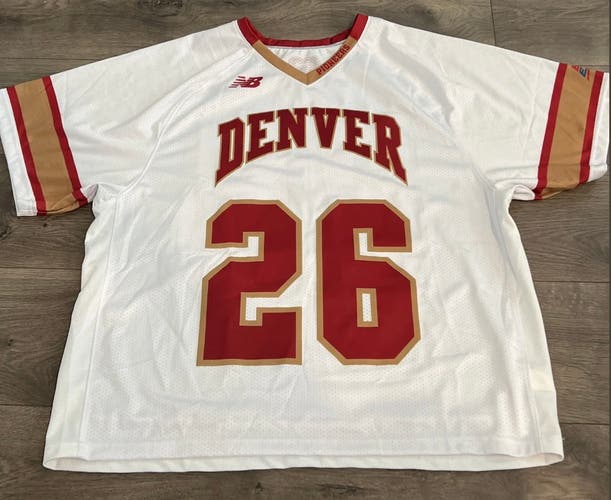 *GAME WORN* 2023 Denver Lacrosse Jersey