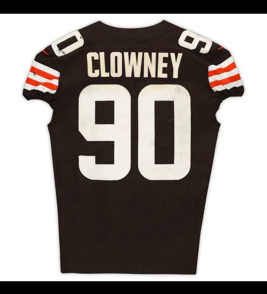 Denzel Ward Cleveland Browns Game-Used #21 White Jersey vs