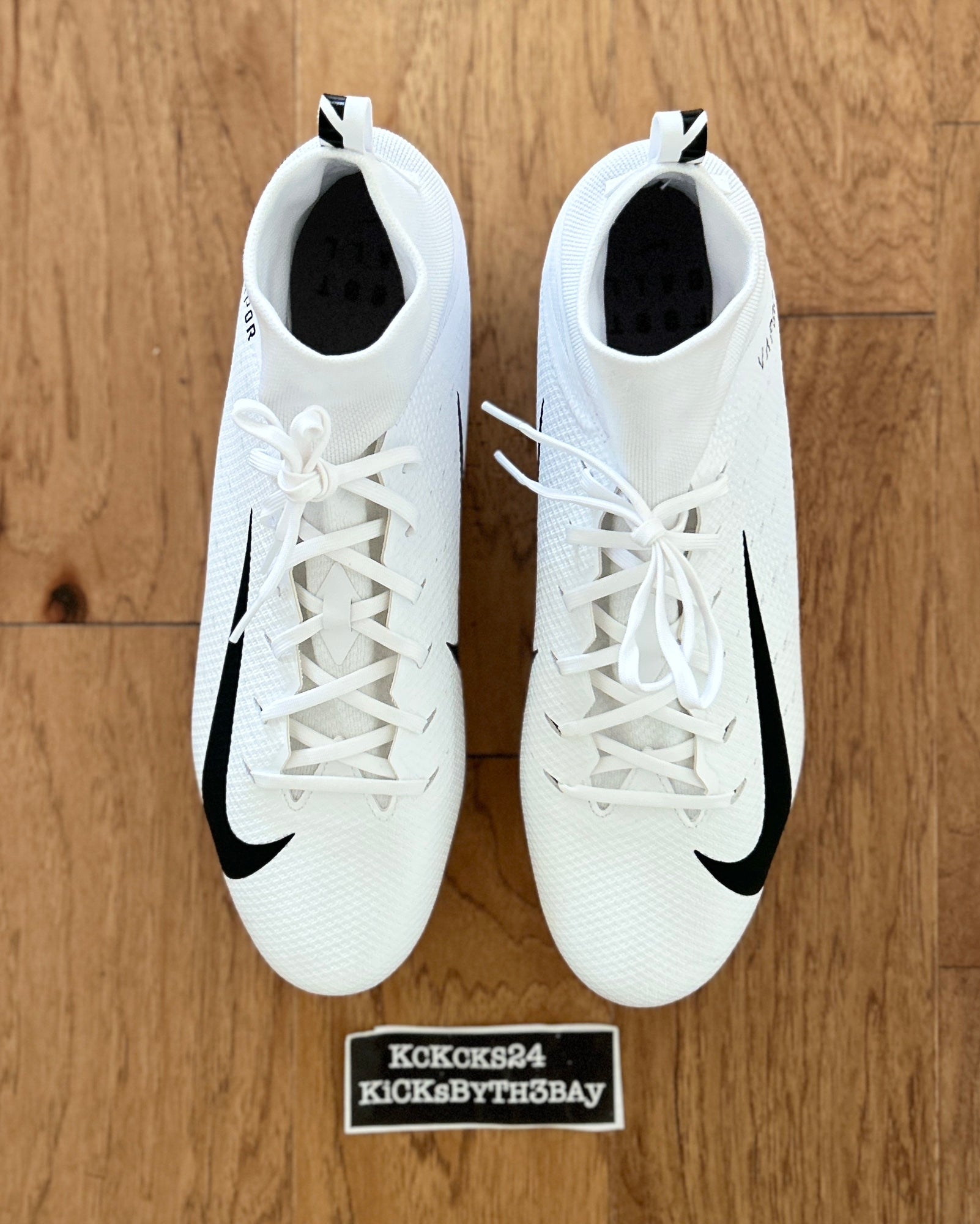 Nike Vapor Untouchable 3 Elite Flyknit BV6699 100 Mens White Size 16 Cleats  192500462072,   in 2023