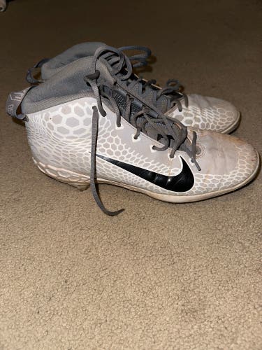 Gray Men's Metal High Top Trout