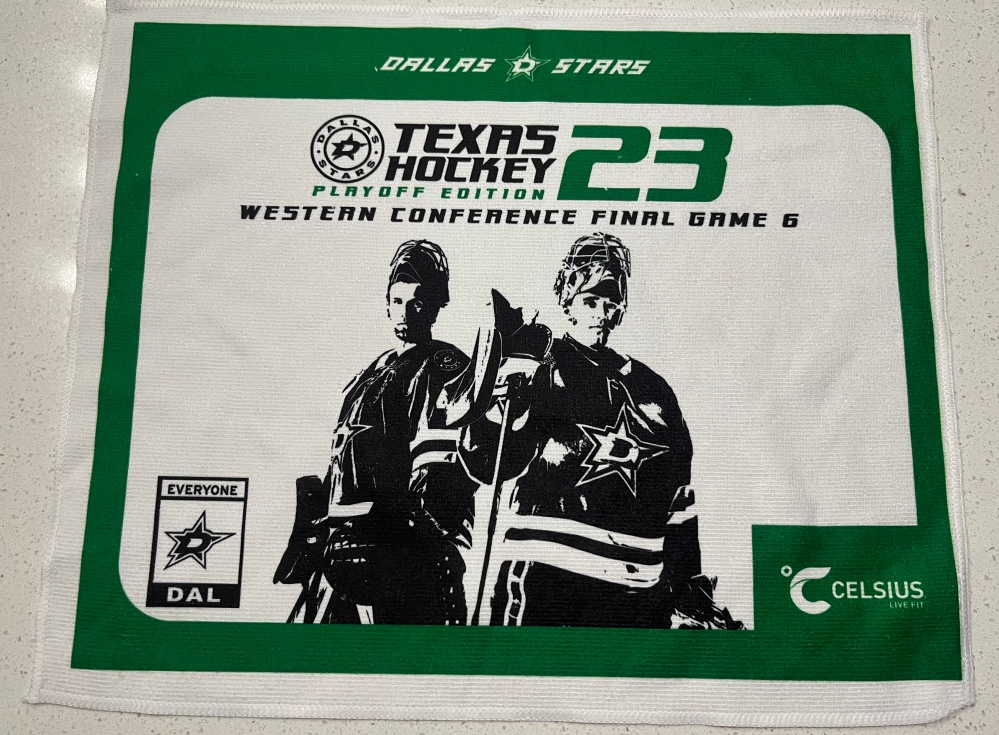 Dallas Stars 2023 NHL Playoffs Western Conference Finals Game 6 Rally Towel