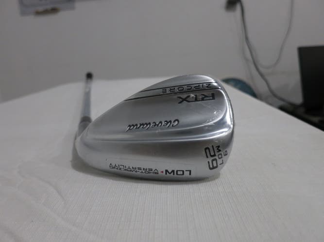 Cleveland RTX Zipcore Tour Satin Lob Wedge LW - 62.06* - DG Spinner Steel - NEW