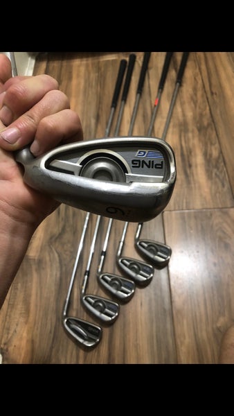 Used Right Handed Stiff Flex Steel Shaft Iron Set