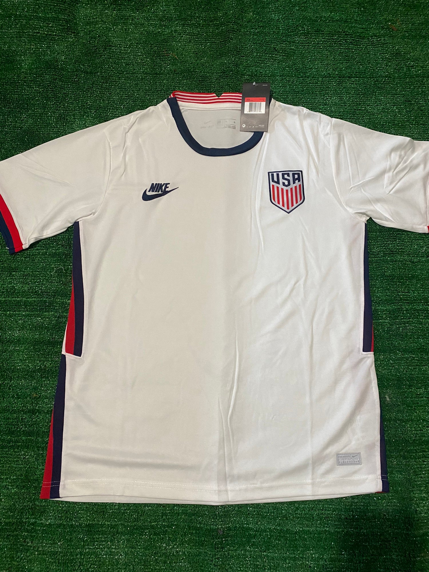 USA Home White Soccer Jersey Size XL