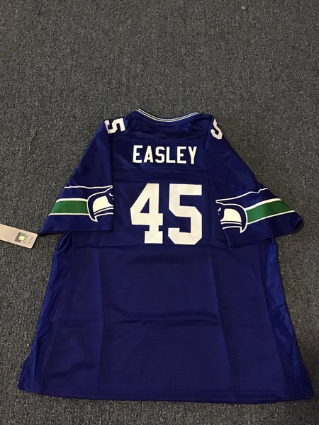 NWT Seattle Seahawks Womens Lg NFL PROLINE VINTAGE Jersey #45 Easley