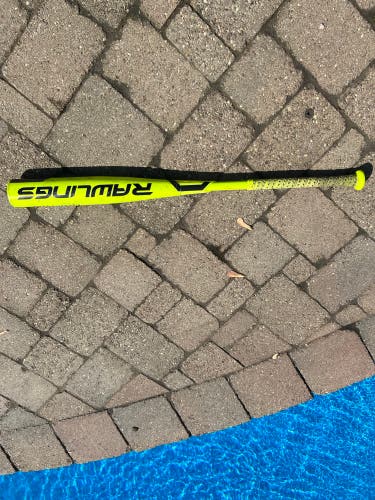 Used BBCOR Certified Rawlings (-3) 30 oz 33" Quatro Bat