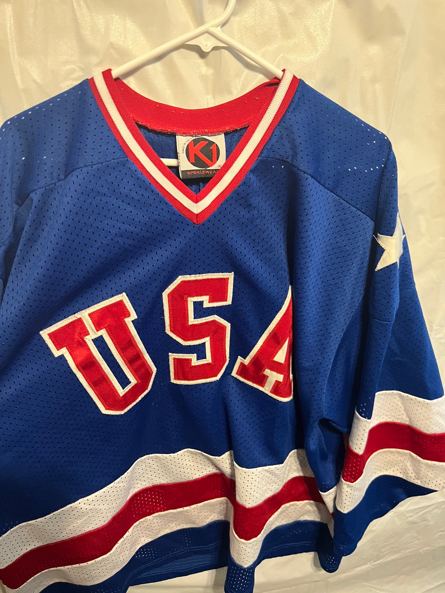 1980 USA Olympic Miracle on Ice Hockey Jersey (Youth Sizes)