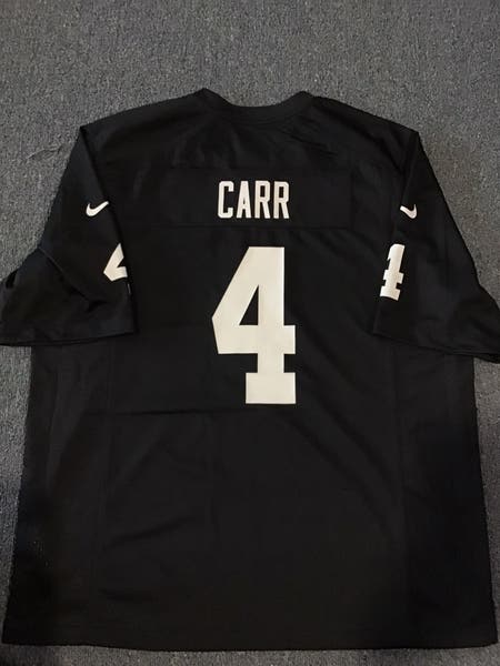NWT Oakland Raiders Mens XL Nike ONFIELD Jersey #4 Carr