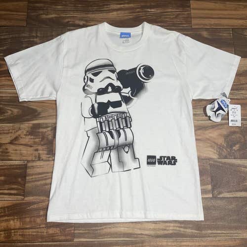 NEW Lego Star Wars 2008 Stormtrooper Death Star LucasFilm T-Shirt YOUTH Size XL