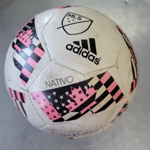 Used Adidas Nativo Soccer Ball 4 Soccer Balls