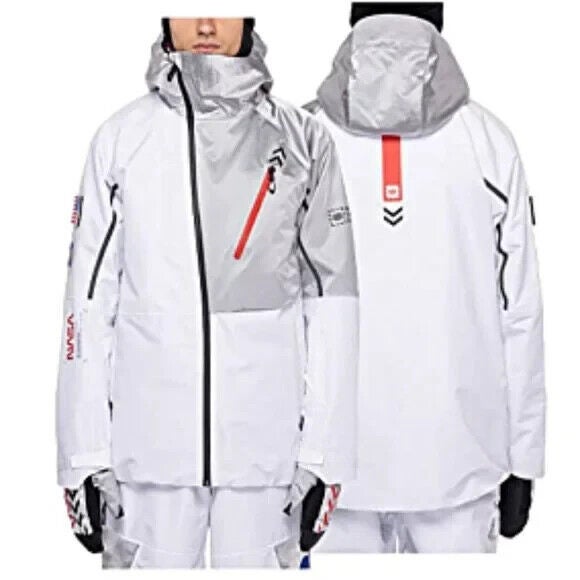 686 MEN'S NASA EXPLORATION THERMAGRAPH JACKET NWT WHITE | SidelineSwap