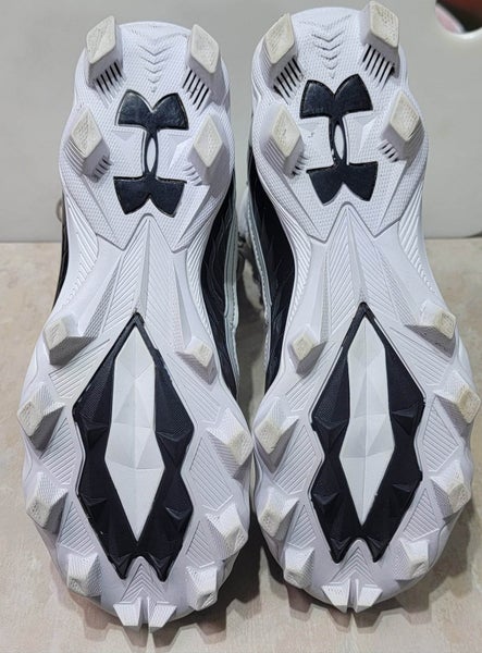 Unisex Used Molded Cleats Under Armour High Top
