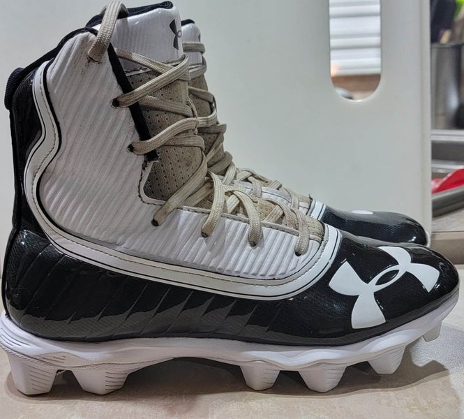 Unisex Used Molded Cleats Under Armour High Top