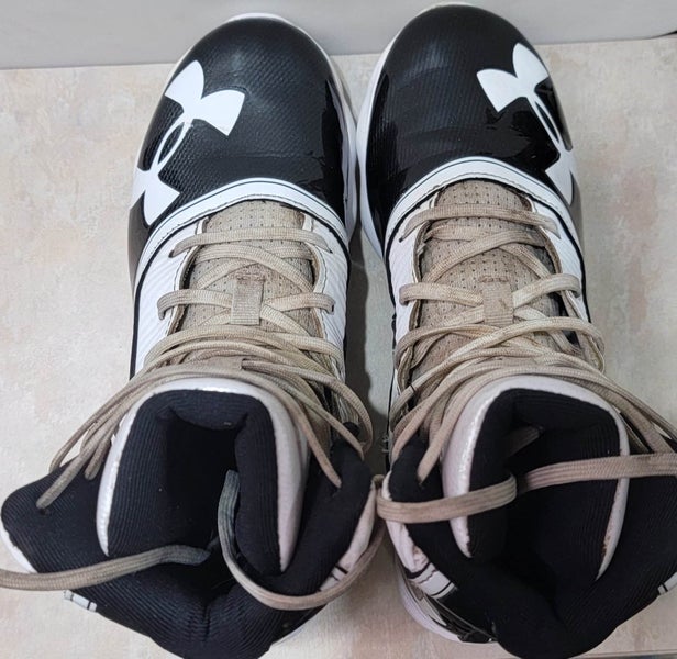 Unisex Used Molded Cleats Under Armour High Top