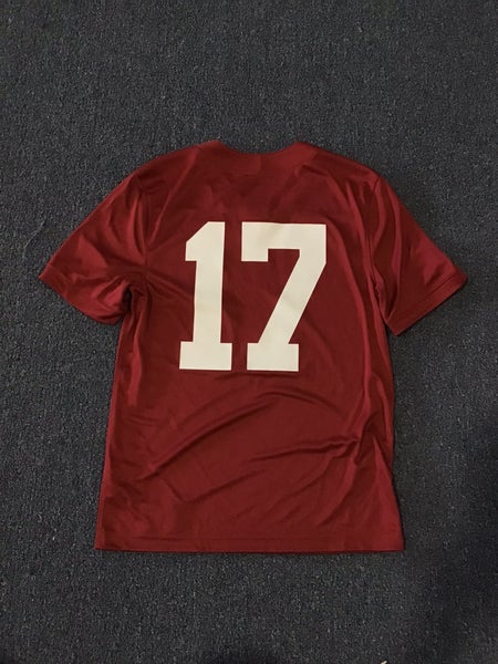 Men's Nike #18 Crimson Alabama Crimson Tide Game Jersey