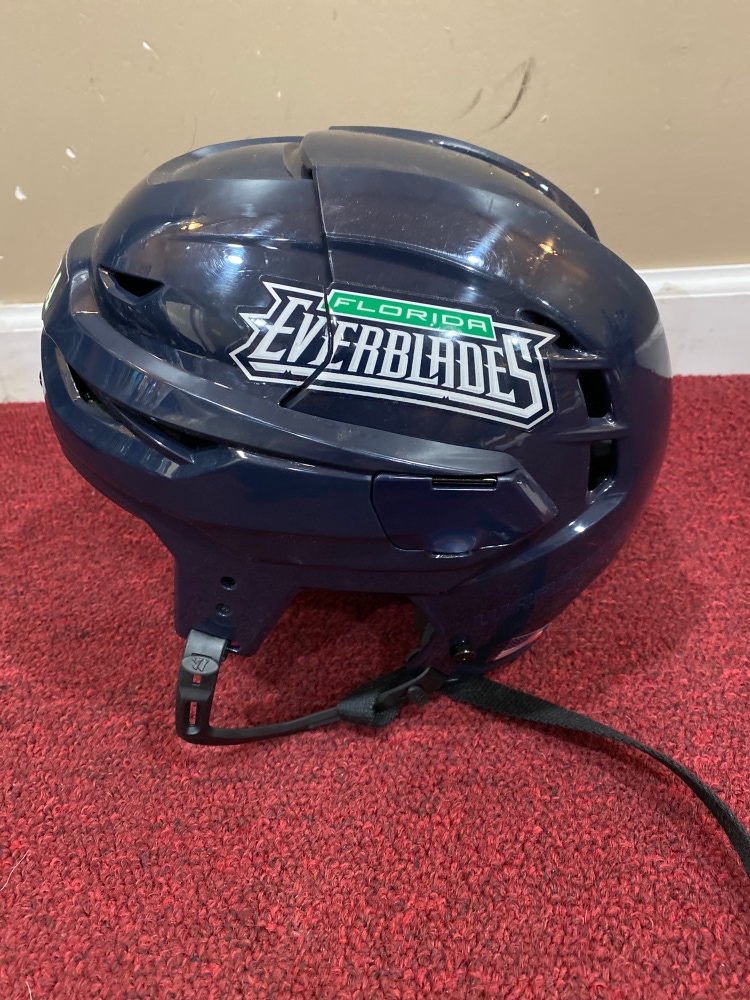 Florida Everblades Warrior Pro Stock Covert RS Pro Helmet Item#FLDH1