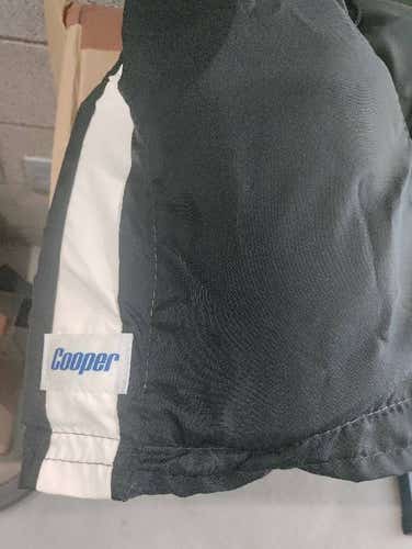 COOPER Vintage white stripe Senior New Medium Hockey Pants