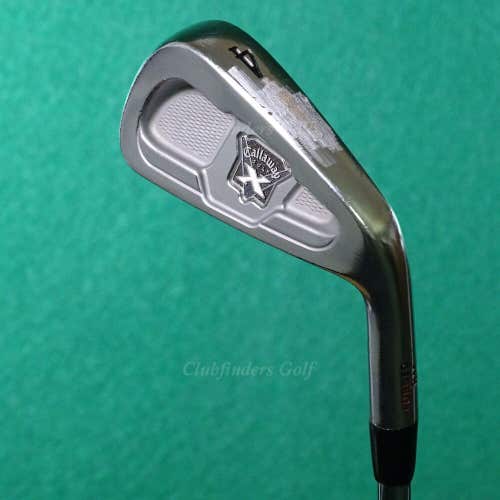 Callaway X-Forged 2009 Single 4 Iron Nippon NS Pro 8950GH Steel Seniors