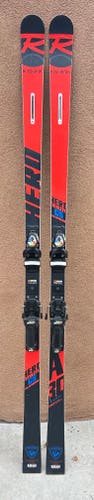 Rossignol 193 cm Racing FIS WC GS Skis With Bindings Max Din 18