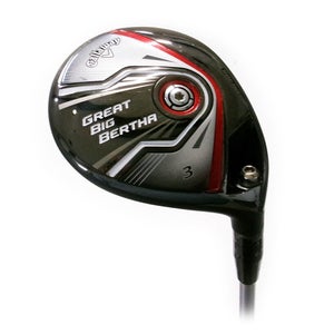 Callaway Great Big Bertha 15* 3 Wood Graphite Evenflow Green 5.5 55g Regular