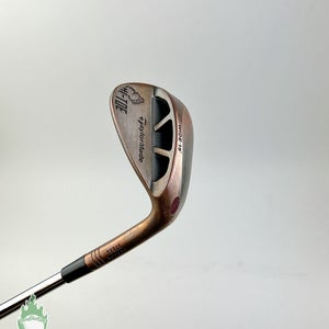 Used TaylorMade RAW Hi-Toe Bigfoot Wedge 60*-15 Wide Nippon X-Stiff Steel Golf